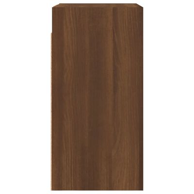 vidaXL Muebles para TV 2 uds madera roble marrón 30,5x30x60 cm