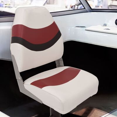 vidaXL Asiento para barco con pedestal giratorio 360°