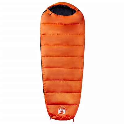 vidaXL Saco de dormir tipo momia de camping para adultos 3 estaciones