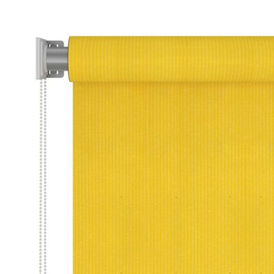 Maison Exclusive Persiana enrollable de exterior 220x140 cm amarillo