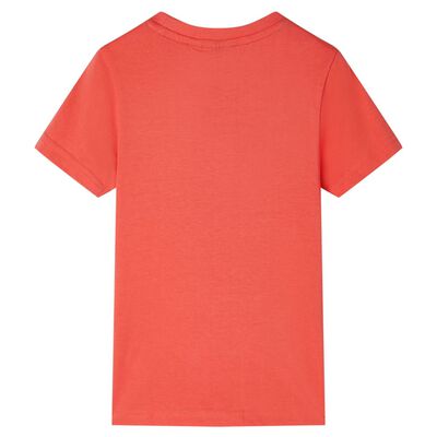 Camiseta infantil rojo claro 116