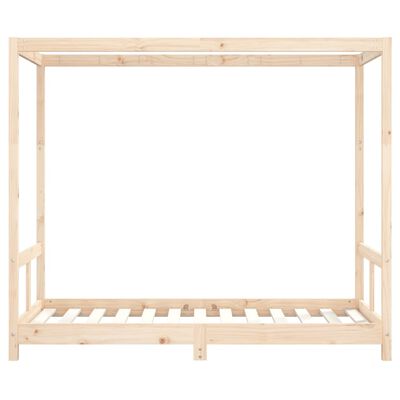 vidaXL Estructura de cama para niños madera maciza de pino 80x160 cm