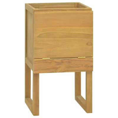 vidaXL Mueble de baño madera maciza de teca 41x40x75 cm