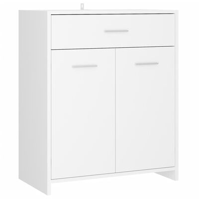 vidaXL Juego de muebles de baño 4 piezas blanco