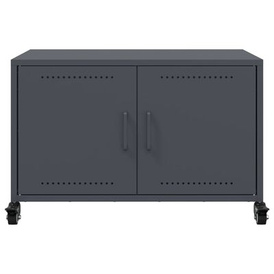 vidaXL Mueble de TV acero gris antracita 68x39x43,5 cm