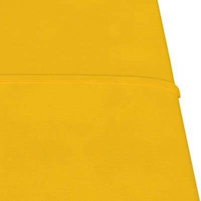 vidaXL Paneles de pared 12 uds terciopelo amarillo 30x30 cm 1,08 m²