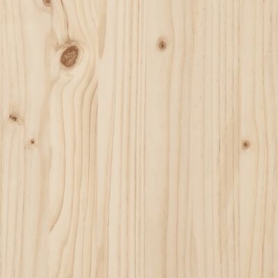 vidaXL Sofá cama madera maciza de pino natural 80x200 cm