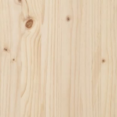 vidaXL Cama para personas mayores madera maciza de pino 140x200 cm