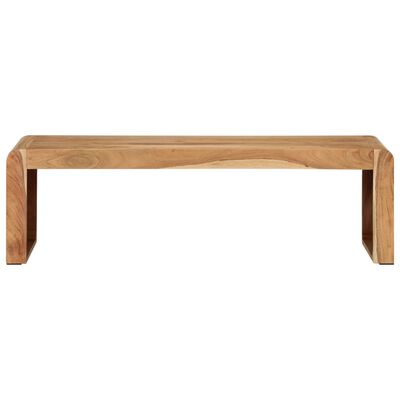 vidaXL Soporte de TV madera maciza de acacia 110x33x33 cm