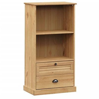 vidaXL Librería VIGO madera maciza de pino 60x35x114,5 cm