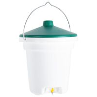 vidaXL Bebedero para aves de corral con tetinas 18 L