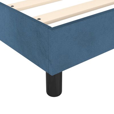 vidaXL Estructura de cama de terciopelo azul 180x200 cm