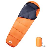 vidaXL Saco de dormir tipo momia de camping para adultos 3 estaciones