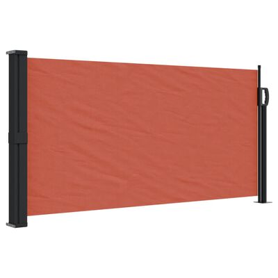 vidaXL Toldo lateral retráctil terracota 100x300 cm