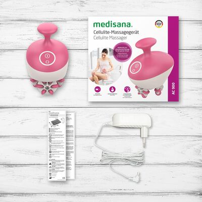 Medisana Masajeador para celulitis AC 900 rosa y blanco