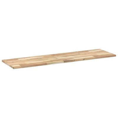 vidaXL Tablero de mesa rectangular madera maciza acacia 160x40x2 cm