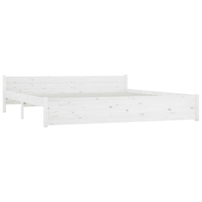 vidaXL Estructura de cama con cajones blanco 180x200 cm