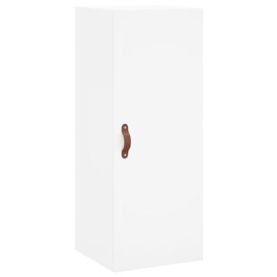 vidaXL Armario de pared blanco 34,5x34x90 cm