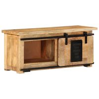 vidaXL Mueble para TV madera maciza de mango 90x35x40 cm