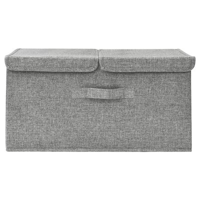 Caja de almacenaje de tela gris 105x34,5x45 cm - referencia Mqm-343149