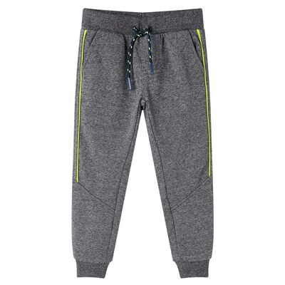 Pantalones de chándal infantiles gris mélange 116