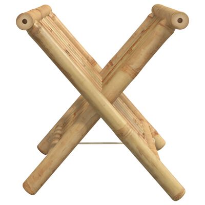 vidaXL Revistero bambú 42x30,5x34,5 cm