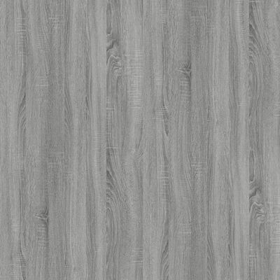 vidaXL Mesa de centro madera contrachapada gris Sonoma 100x50x35 cm