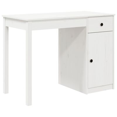 vidaXL Tablero de escritorio madera maciza de pino blanco 80x40x2,5 cm –  Bechester
