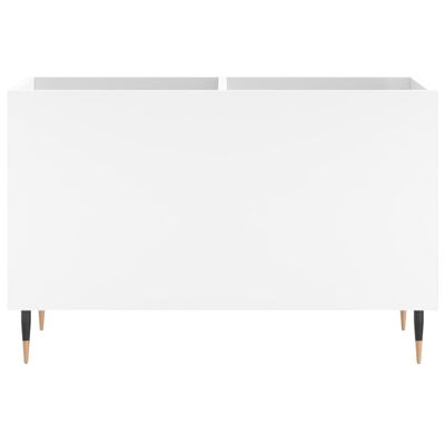 vidaXL Mueble para discos madera contrachapada blanco 74,5x38x48 cm