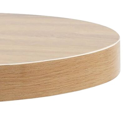 vidaXL Mesa de bistró MDF marrón claro 40 cm