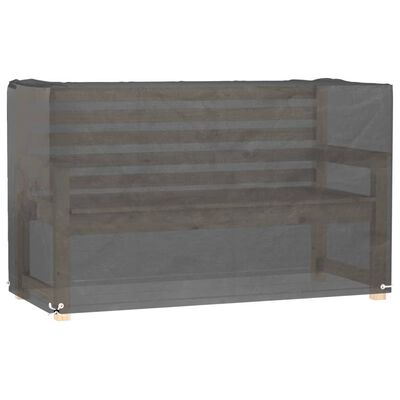 vidaXL Funda para muebles de jardín 8 ojales rectangular 170x94x70 cm