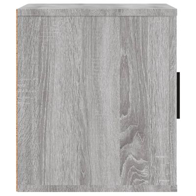 vidaXL Mueble de TV madera contrachapada gris Sonoma 100x35x40 cm