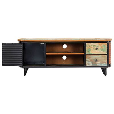 vidaXL Mueble para TV de madera maciza reciclada 120x30x45 cm