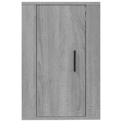 vidaXL Mueble para TV de pared gris Sonoma 40x34,5x60 cm