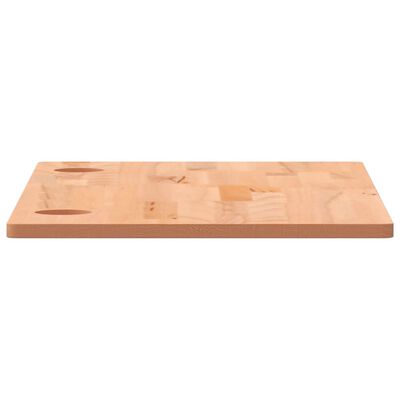 vidaXL Tablero de escritorio madera maciza de haya 110x55x1,5 cm