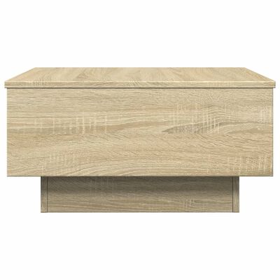 vidaXL Mesa de centro madera de ingeniería roble Sonoma 60x45x31 cm