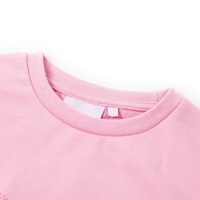 Sudadera infantil rosa 116