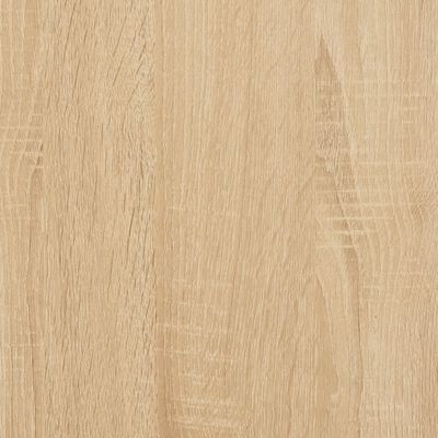 vidaXL Banco almacenaje madera ingeniería roble Sonoma 80x42,5x50