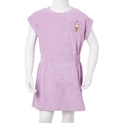 Vestido infantil color lila 140