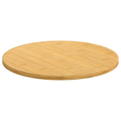 vidaXL Tablero de mesa de bambú Ø30x1,5 cm