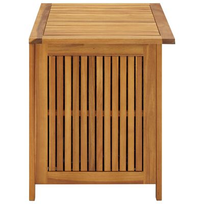 vidaXL Caja de almacenaje de jardín madera maciza acacia 90x50x58 cm