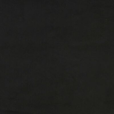 vidaXL Cabecero de terciopelo negro 147x16x78/88 cm