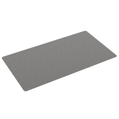 vidaXL Alfombra de pasillo gris 100x180 cm