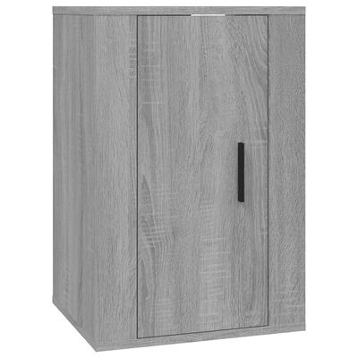 vidaXL Mueble para TV de pared gris Sonoma 40x34,5x60 cm