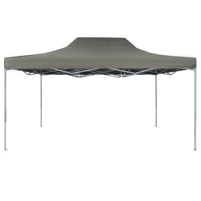 vidaXL Carpa plegable profesional acero gris antracita 3x4 m