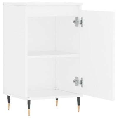 vidaXL Aparadores 2 uds madera de ingeniería blanco 40x35x70 cm