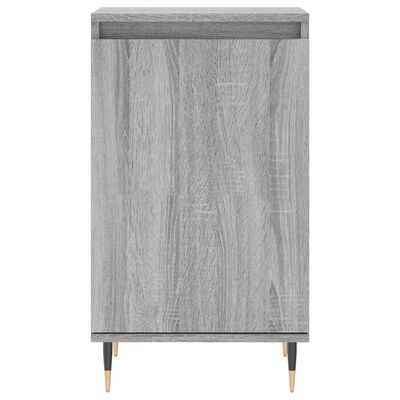 vidaXL Aparadores 2 uds madera de ingeniería gris Sonoma 40x35x70 cm