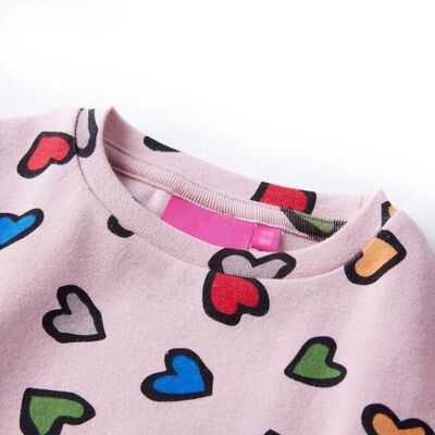 Sudadera infantil rosa 104