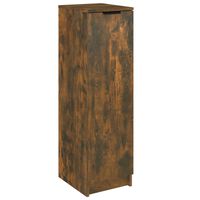 vidaXL Mueble zapatero madera contrachapada roble ahumado 60x35x70 cm –  Bechester