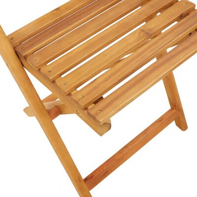 vidaXL Juego de bistro de 3 piezas polipropileno y madera maciza gris